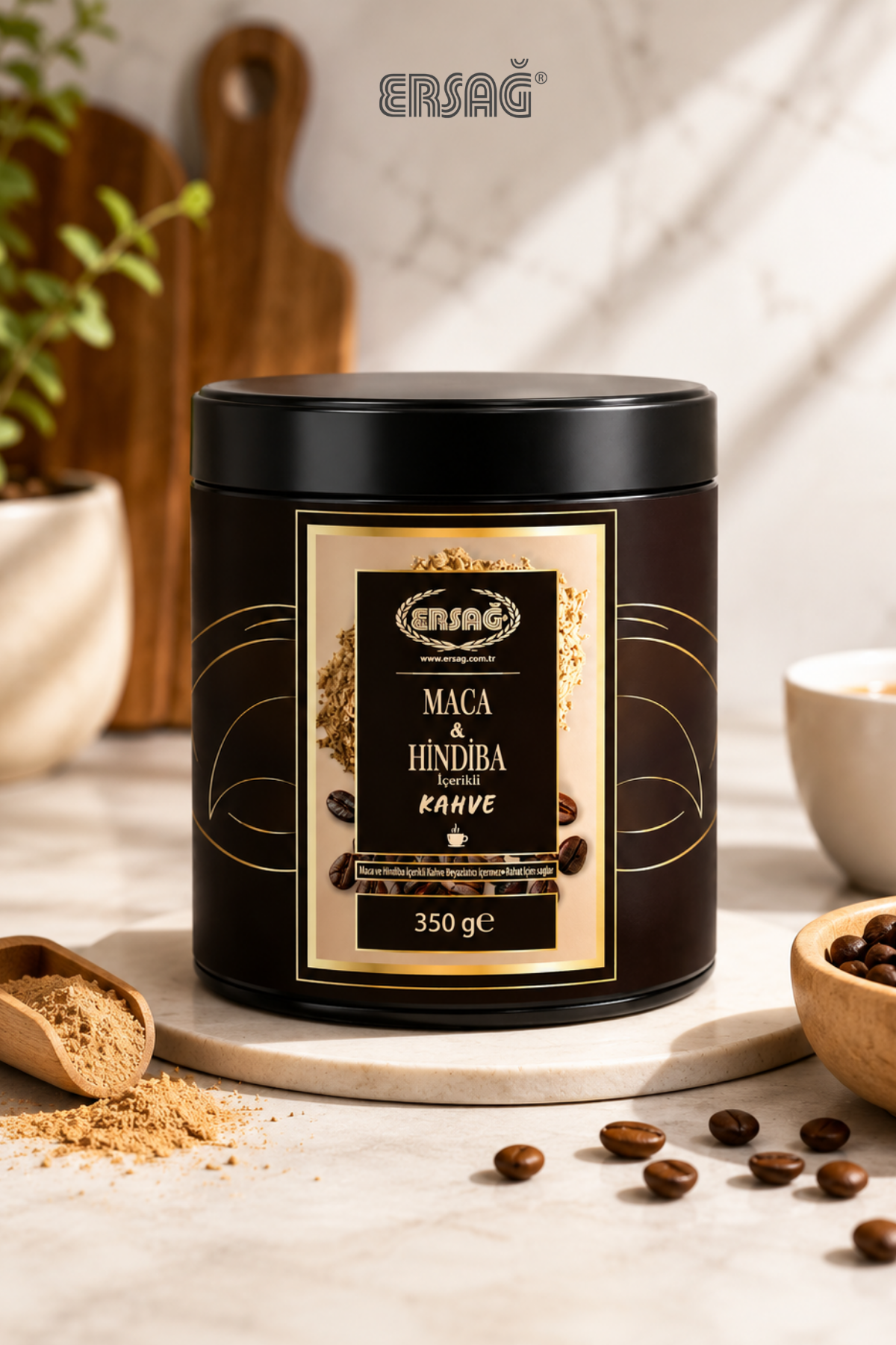ERSAĞ Maca ve Hindiba İçerikli Kahve Karışımı 350 GR