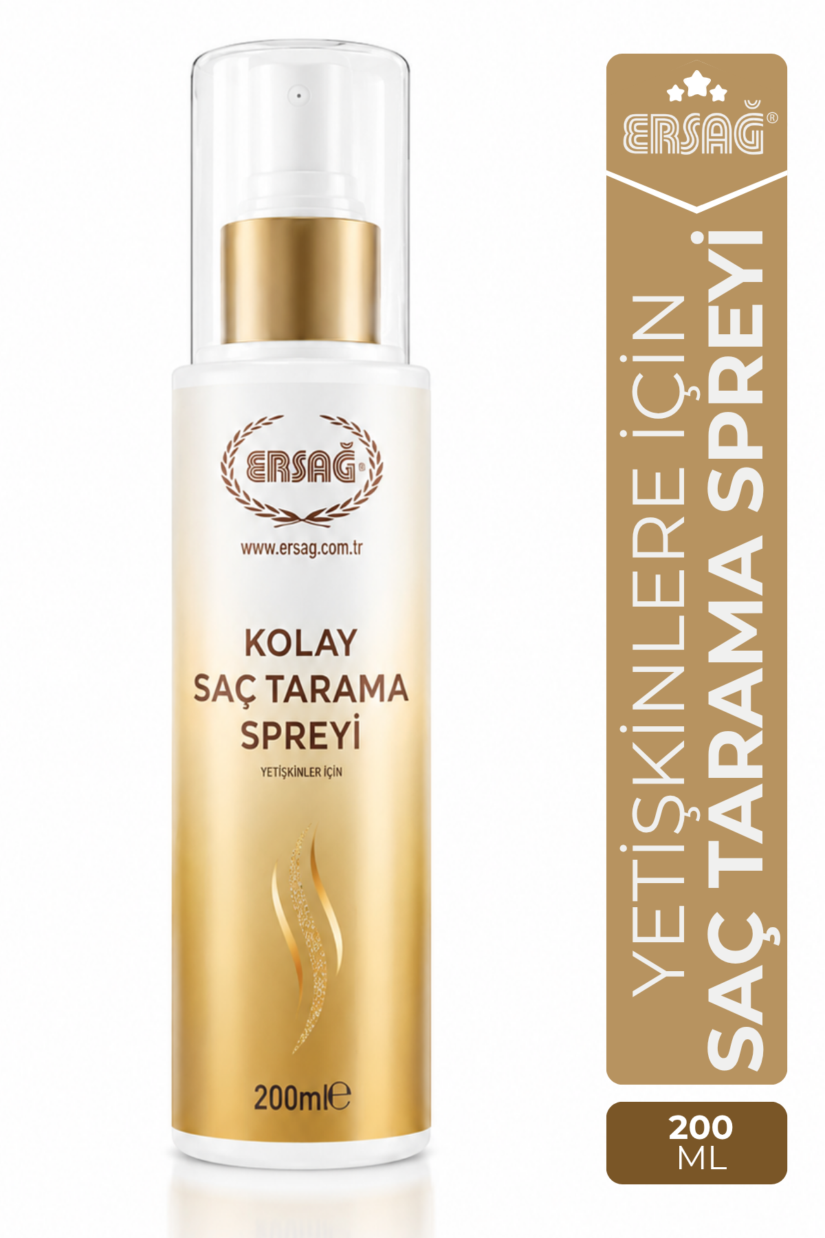 ERSAĞ Yetişkinler İçin Kolay Saç Tarama Spreyi 200 ML