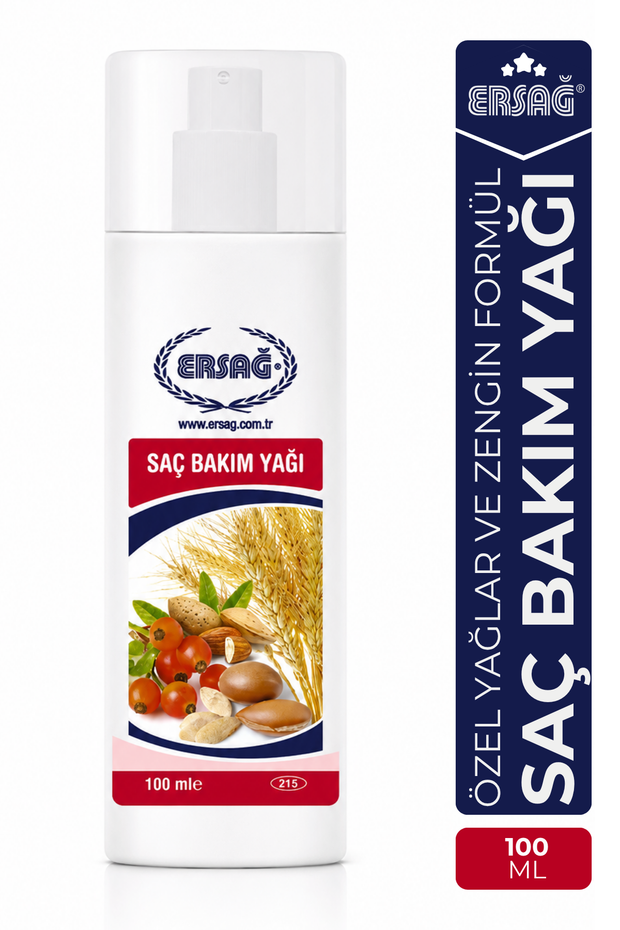 Ersağ Durulanmayan Saç Bakım Yağı